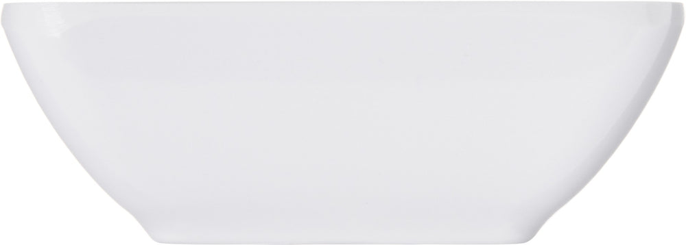 Carlisle 086002 Square Melamine Ramekin 2 oz. - White - 48/Case