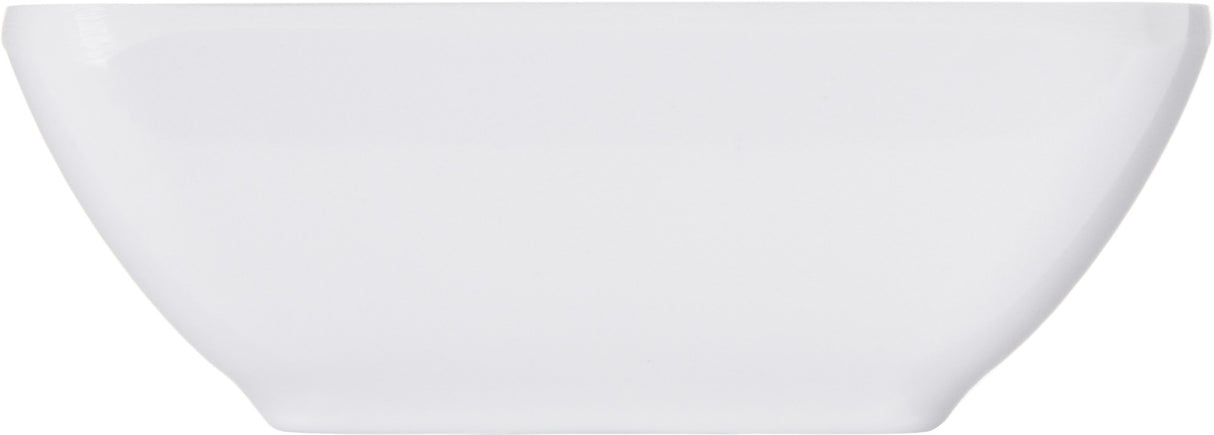 Carlisle 086002 Square Melamine Ramekin 2 oz. - White - 48/Case