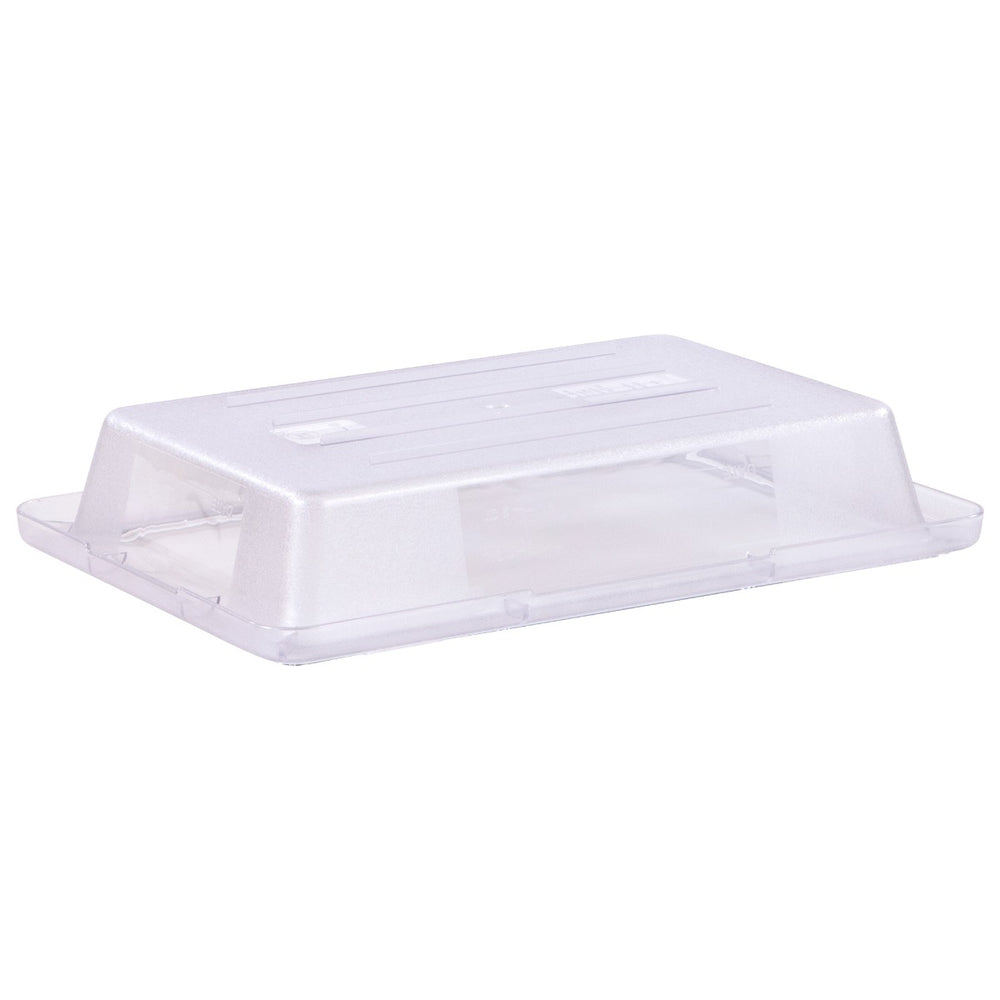 Carlisle 1061007 StorPlus Polycarbonate Food Storage Box 18" x 12" x 3-1/2"H - Clear