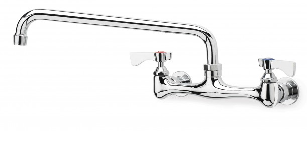 Krowne 12-814L Splash Mount Faucet with 14" Swing Spout - 8" Centers