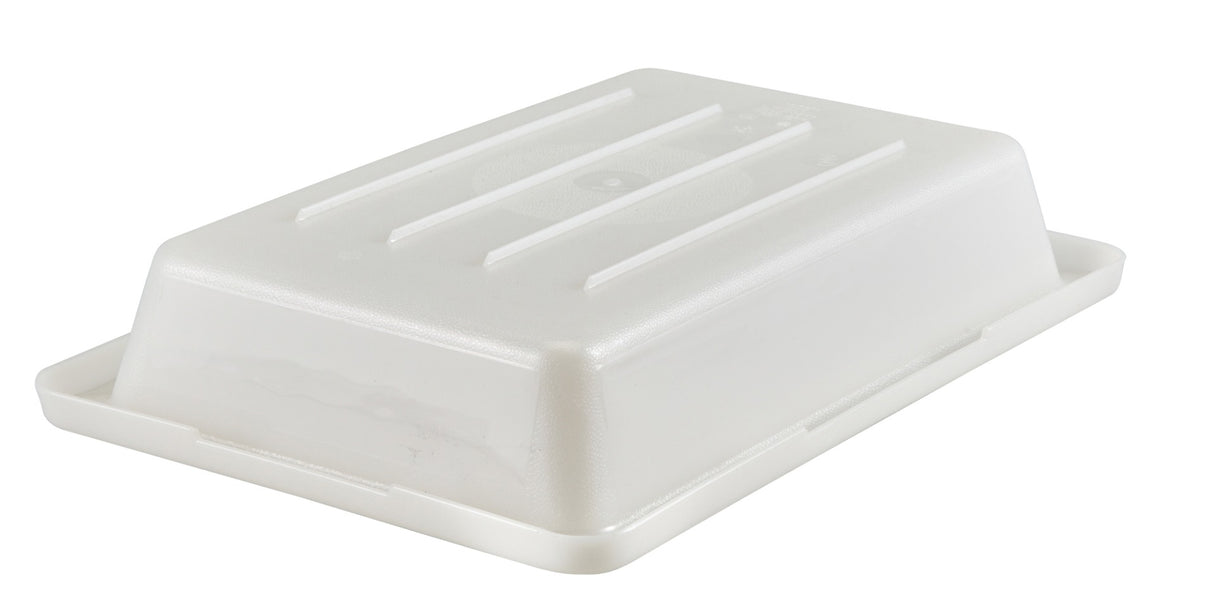 Cambro 12183P148 Polyethylene Food Storage Box 12" x 18" x 3-1/2 - 1-3/4 gal. - White