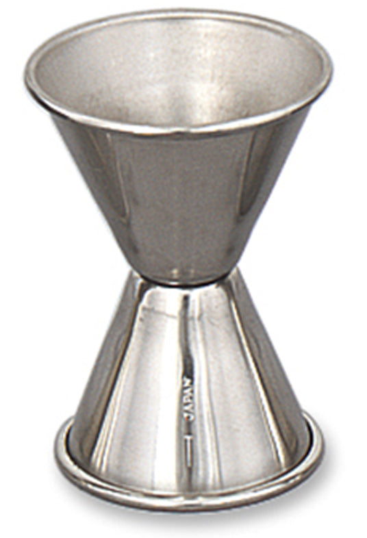 Browne 1293 Stainless Steel Double Jigger 1 oz. & 2 oz.