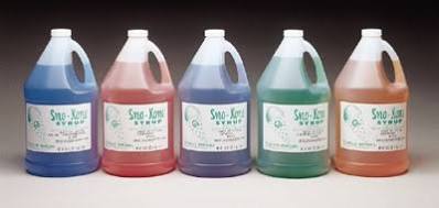 Gold Medal 1255 Ready-To-Use Sno-Treat Flavors Sno-Kone Syrup 1 gal. - Sassy Sour Apple