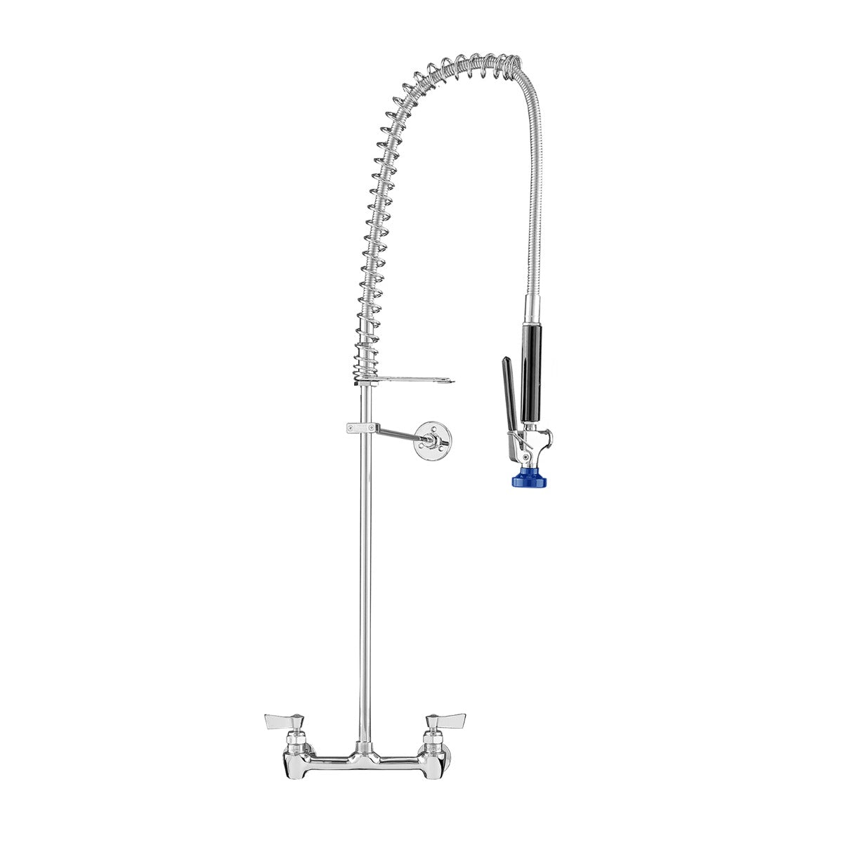 Fisher 13390 Splash Mount Pre-Rinse Faucet with 36" Hose & Wall Bracket - 8" O.C