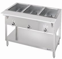 Duke E303 Aerohot 3-Well Electric Steam Table / Hot Food Station 45" - 120v
