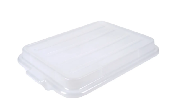 Vollrath 1500-C13 Food Storage Box Cover - Snap-On, 22 1/8x15 5/8x2 1/2", Poly, Clear