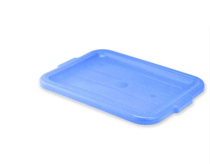 Vollrath 1522-C04 Food Storage Box Cover - 15x20", Plastic, Blue - 6ea/Case