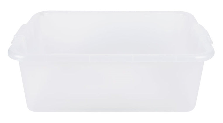 Vollrath 1527-C13 Traex Color-Mate Polyethylene Food Storage Box 20" x 15" x 7" - Clear - 12/Case