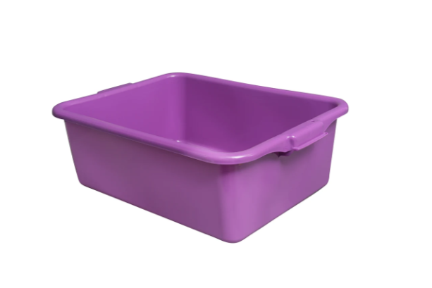 Vollrath 1527-C80 Food Storage Box - 20" x 15" x 7", Polypropylene, Purple - 6ea/Case