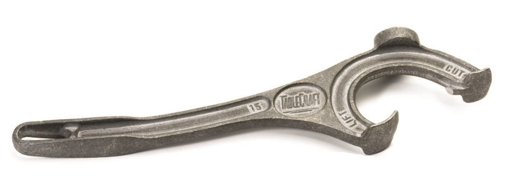 TableCraft 15 Aluminum Pail Opener 16"