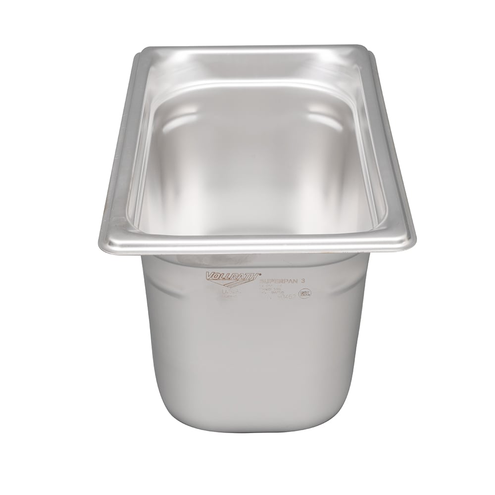 Vollrath 90462 Steamtable Pan SS 1/4 Size 6" Deep