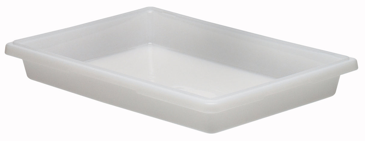 Cambro 18263P148 Polyethylene Food Storage Box 18" x 26" x 3-1/2" - 5 gal. - White