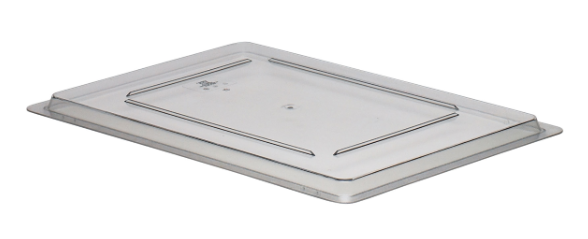 Cambro 1826CCW135 Camwear® Food Storage Cover, 18" x 26", Polycarbonate, Clear - 6ea/Case
