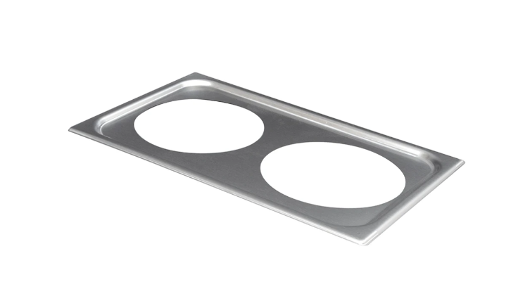 Vollrath 19192 Adapter Plate - (2) 8 3/8" Inset Holes - 4ea/Case