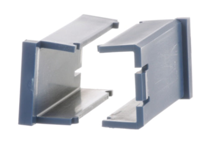 FMP 198-1153 Blue Plastic Slide Bar Insert 3-1/8" x 1-1/2" x 3/4" - For Edlund #1 & 1S Can Openers - 2/Pack
