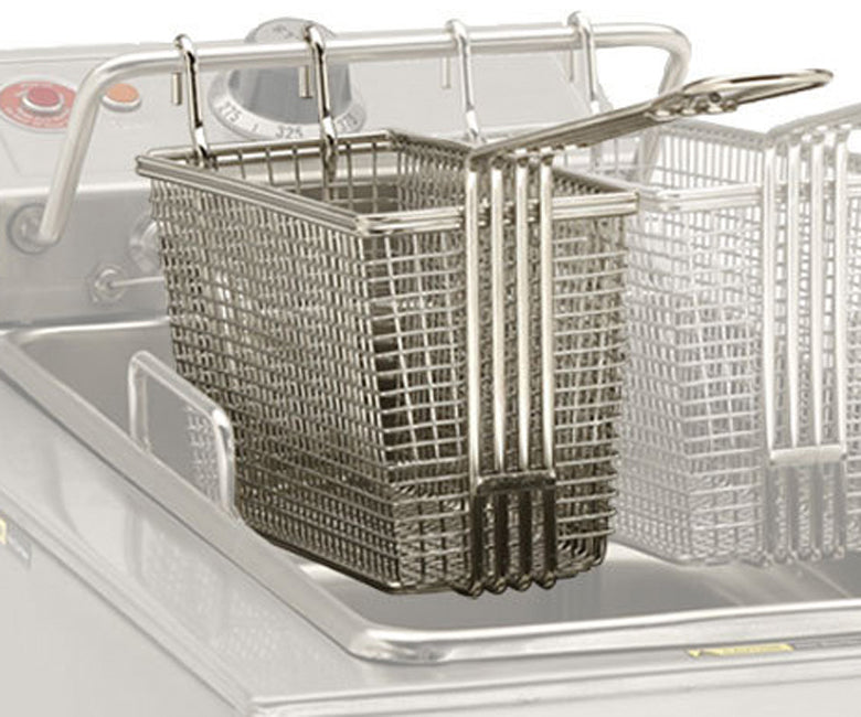Wells 20161 Half Size Fry Basket with Front Hook for Countertop Fryers 4" x 10" x 5-1/16"H