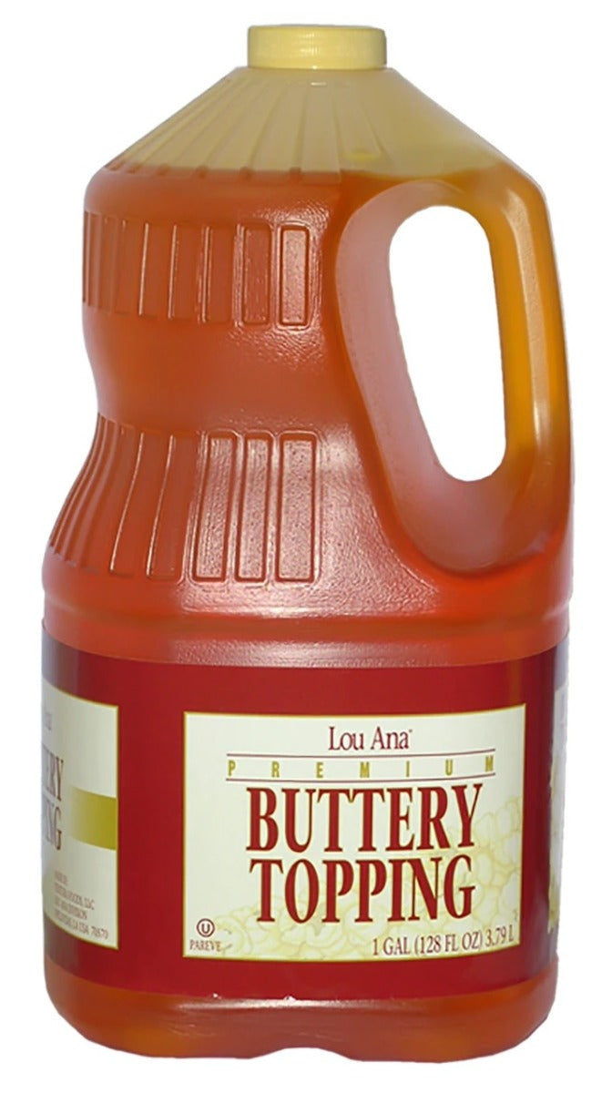 Gold Medal 2029 Lou Ana Buttery Topping Oil - 1 gal. Jug
