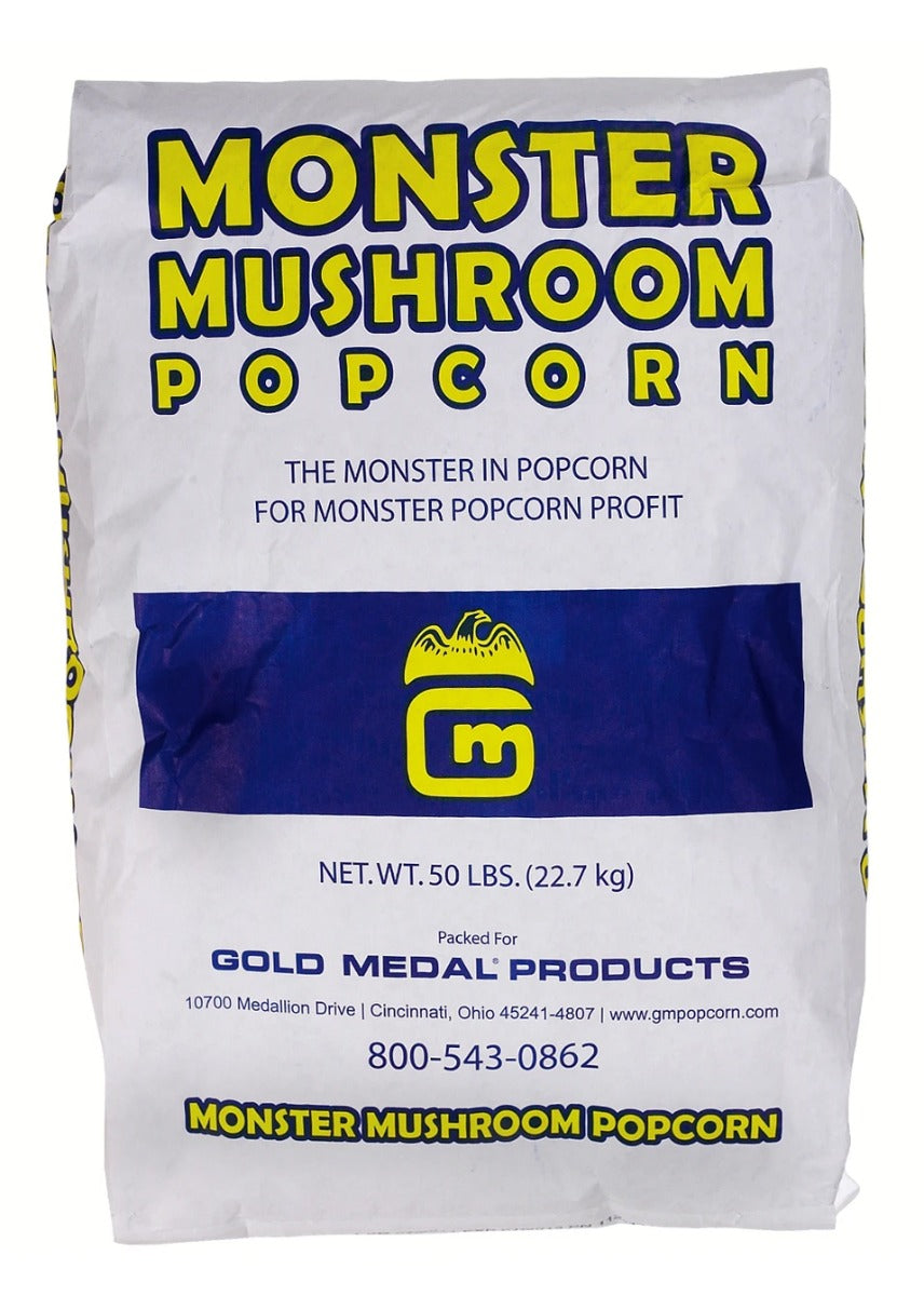 Gold Medal 2031 Monster Mushroom Popcorn - Extra Large Kernels - 50 lb. Bag