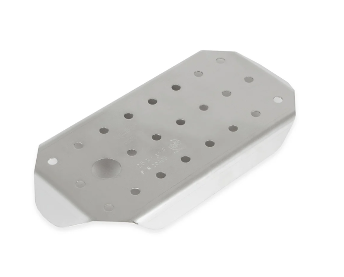 Vollrath 20400 Quarter Size Steam Table Food Pan V False Bottom, 18/8 Stainless - 6/Case