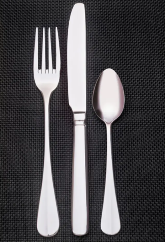 Libbey 213 002 7 1/4" Dessert Spoon with 18/0 Stainless Grade, Baguette Pattern