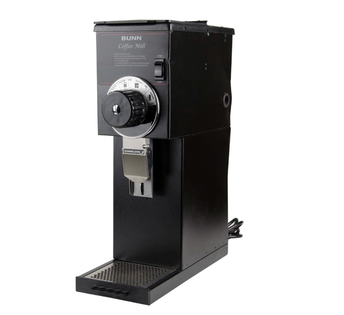 Bunn 22104.0000 G1 HD Black Bulk Coffee Grinder with (1) 1 lb. Capacity Hopper - 120v