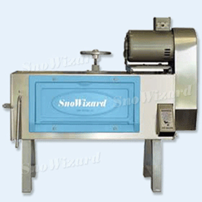 SnoWizard SnoBall Machine / New Orleans Block Shaved Ice Maker - Blue