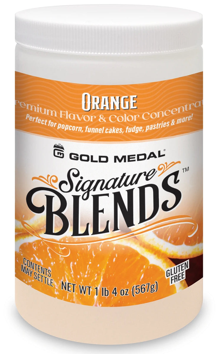 Gold Medal 2288 Signature Blends Candy Glaze 20 oz. - Orange