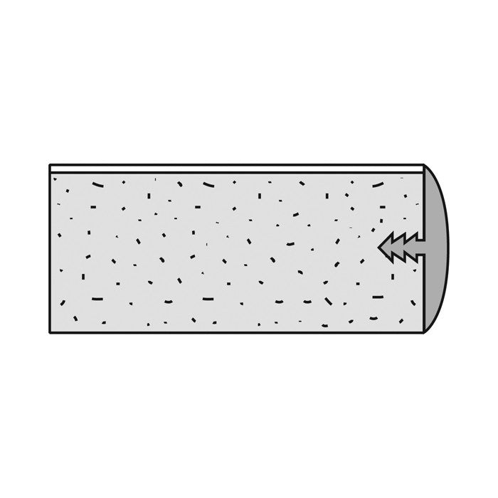 Plymold 24047VE Laminate Rectangle Vinyl Edge Table Top 24" x 47"