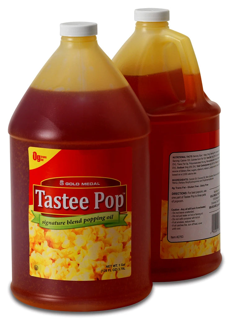 Gold Medal 2763 Tastee Pop Popcorn Popping Oil - 1 gal. Jug