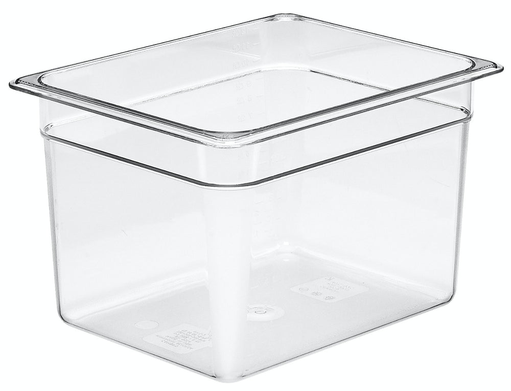 Cambro 44CW135 Food Pan 1/4 Size 4" Deep Clear