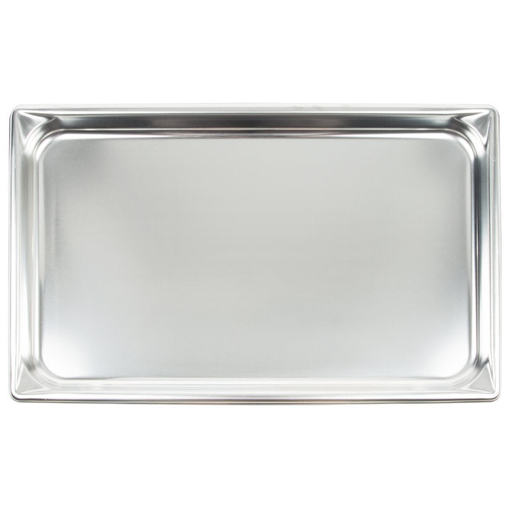Vollrath 30012 Super Pan V Anti-Jam Stainless Steel Steam Table Food Pan 1-1/4" Deep - Full Size