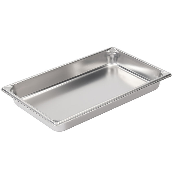 Vollrath 30022 Super Pan V Anti-Jam Stainless Steel Steam Table Food Pan 2-1/2" Deep - Full Size