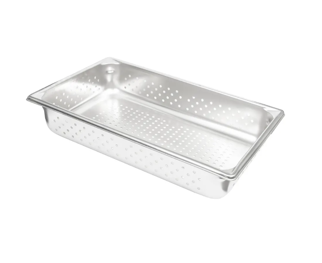 Vollrath 30043 Super Pan V Full Size Steam Table Food Pan - Stainless Steel - 6/Case