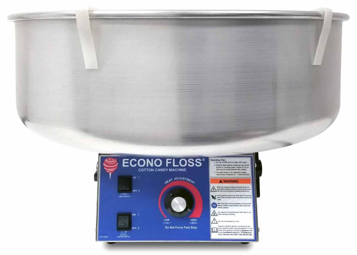 Gold Medal 3017-00-000 Econo Floss Cotton Candy Machine - 120v