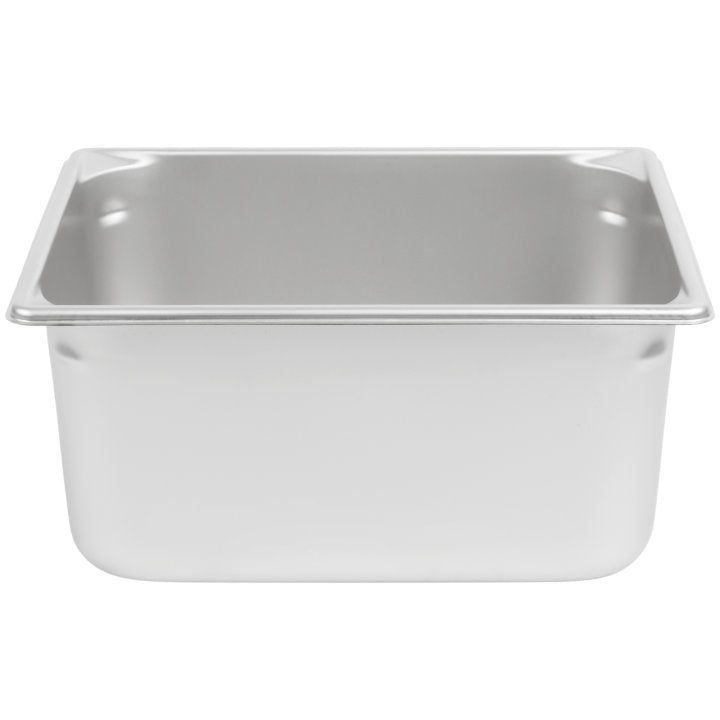 Vollrath 30262 Super Pan V Anti-Jam Stainless Steel Steam Table Food Pan 6" Deep - 1/2 Size