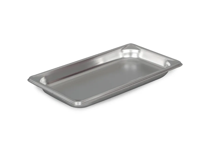 Vollrath 30312 Super Pan V Third Size Steam Table Food Pan - Stainless Steel - 6/Case