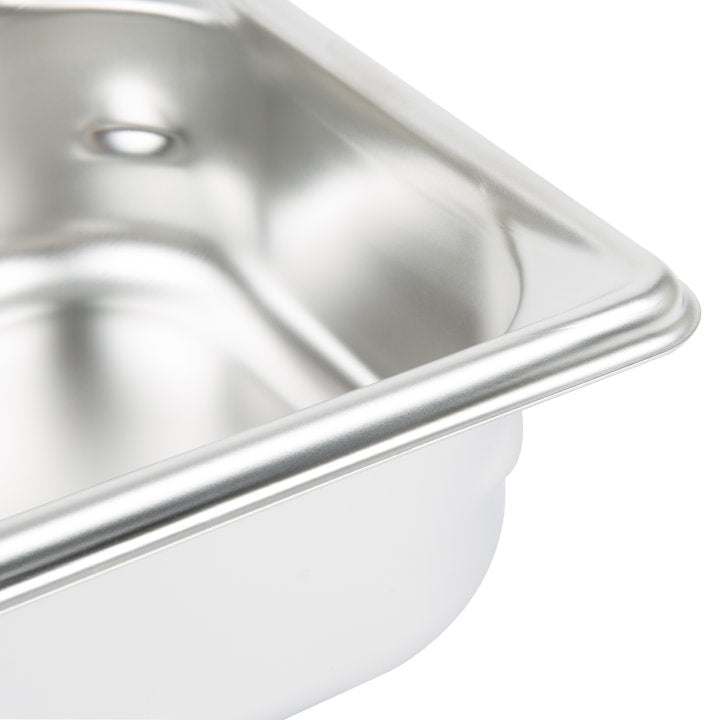 Vollrath 30322 Super Pan V Anti-Jam Stainless Steel Steam Table Food Pan 2-1/2" Deep - 1/3 Size