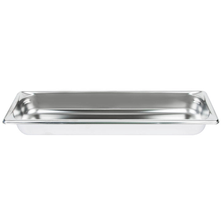 Vollrath 30522 Super Pan V Anti-Jam Stainless Steel Steam Table Food Pan 2-1/2" Deep - 1/2 Size Long