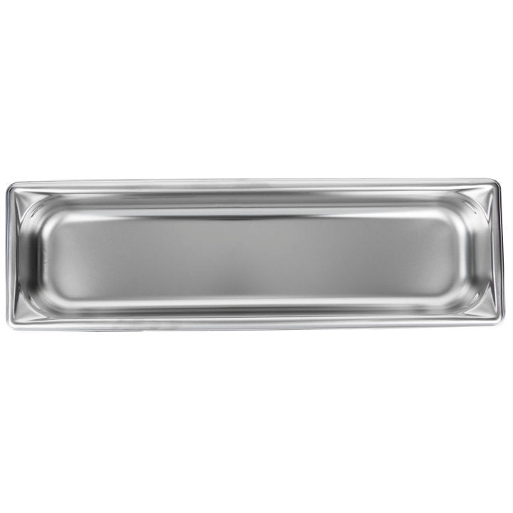 Vollrath 30522 Super Pan V Anti-Jam Stainless Steel Steam Table Food Pan 2-1/2" Deep - 1/2 Size Long