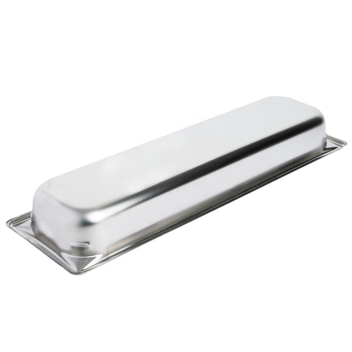 Vollrath 30522 Super Pan V Anti-Jam Stainless Steel Steam Table Food Pan 2-1/2" Deep - 1/2 Size Long