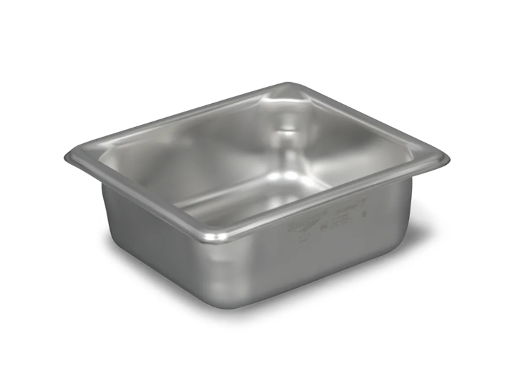 Vollrath 30622 Super Pan V Sixth Size Steam Table Food Pan - Stainless Steel - 6/Case