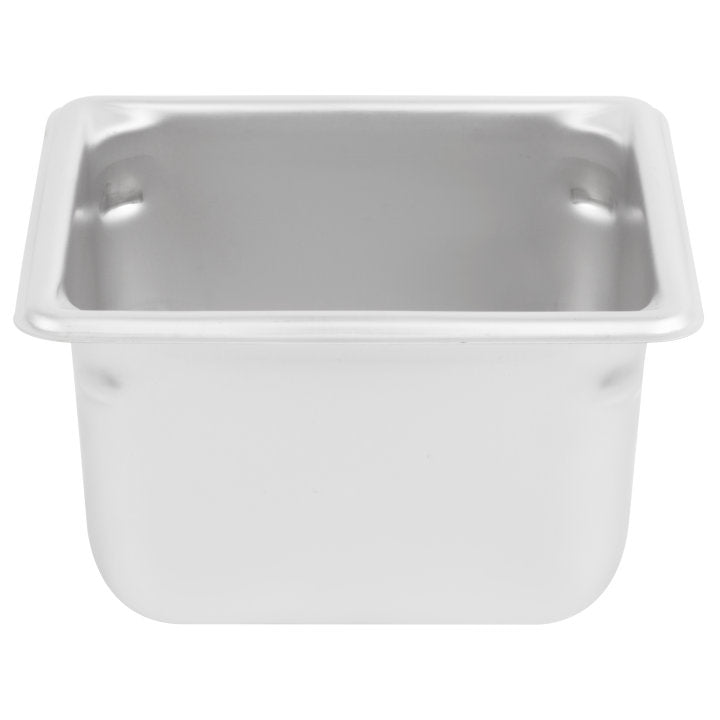 Vollrath 30642 Super Pan V Anti-Jam Stainless Steel Steam Table Food Pan 4" Deep - 1/6 Size