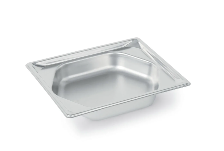 Vollrath 3102220 Super Pan Super Shapes Stainless Steel Steam Table Hexagon Food Pan 2-1/2" Deep - 1/2 Size - 6/Case