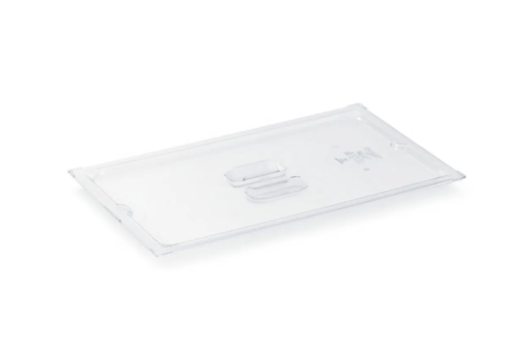 Vollrath 31300 1/3 Size SoCover Food Pan Cover - Clear - 6/Case