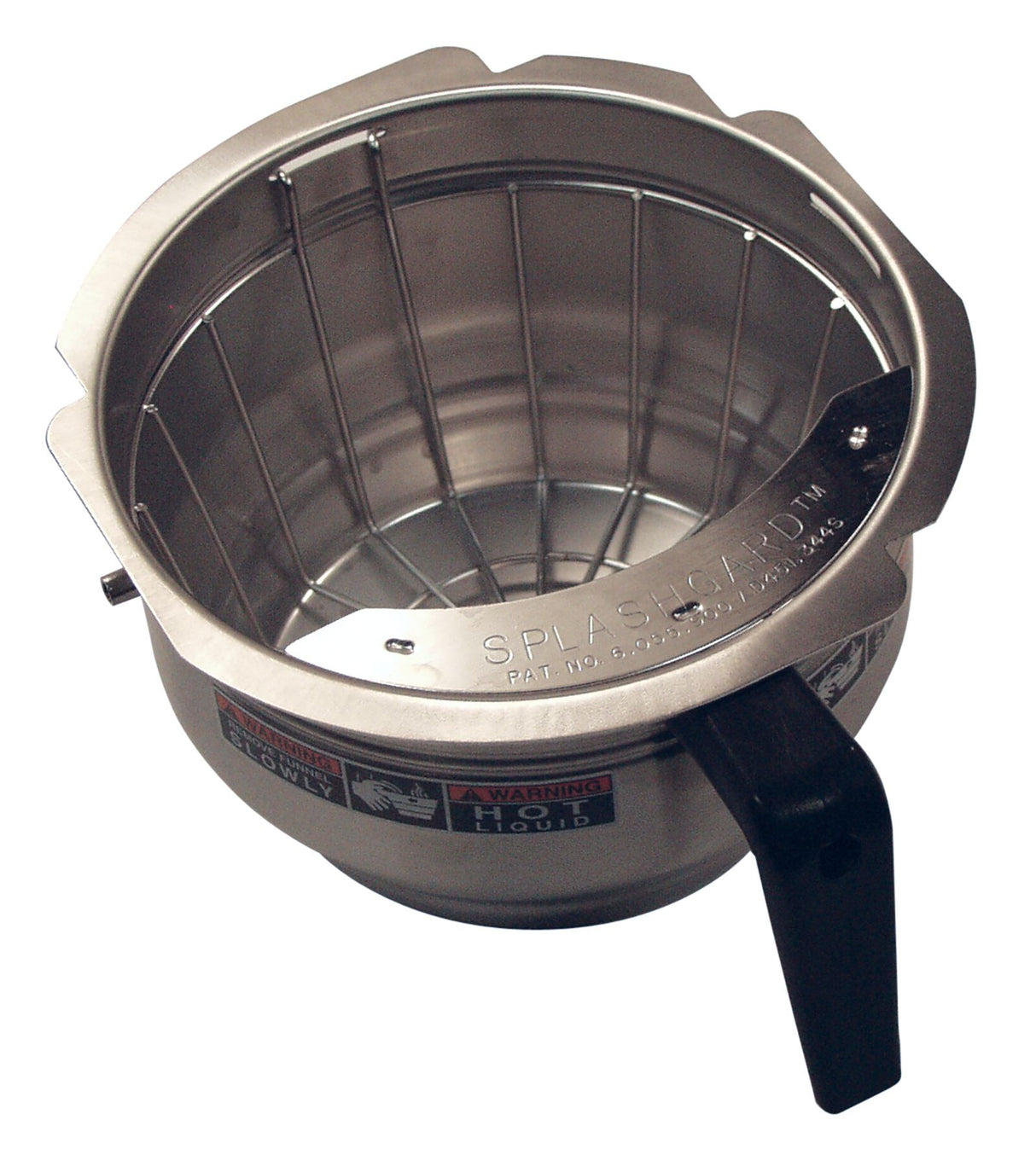 Bunn 34559.0000 Stainless Steel Gourmet C Funnel with Brew Basket and Decals 7-1/8" - For Coffee Brewers and Grinders