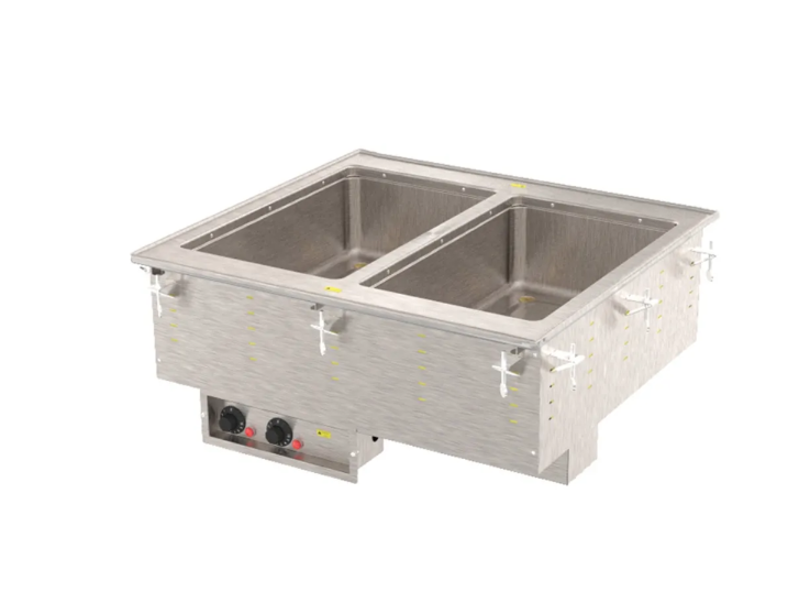 Vollrath 3639901 Drop-In Hot Food Well w/ (2) Full Size Pan Capacity, 120v