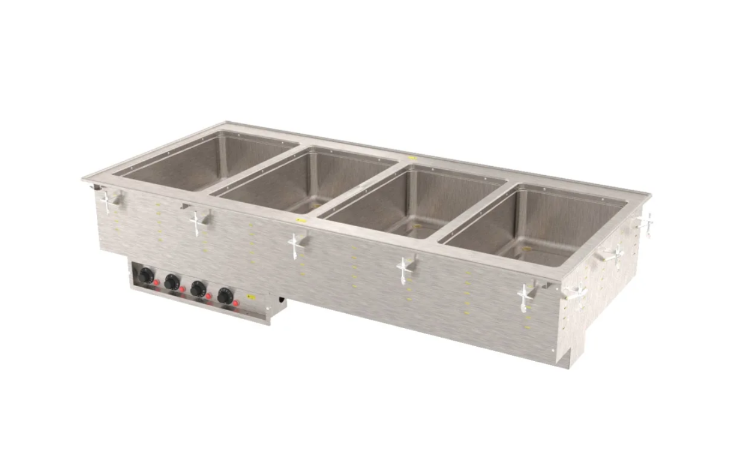 Vollrath 3640711 Drop-In Hot Food Well w/ (4) Full Size Pan Capacity, 208 240v/1ph