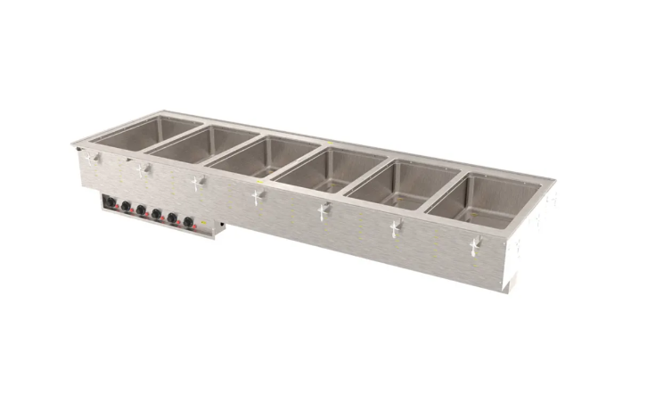 Vollrath 3640910 Drop-In Hot Food Well w/ (6) Full Size Pan Capacity, 208v/1ph