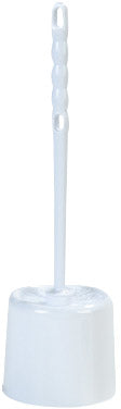 Carlisle 36719700 Flo-Pac Bowl Brush with Caddy - Poly White 3" x 14-1/2