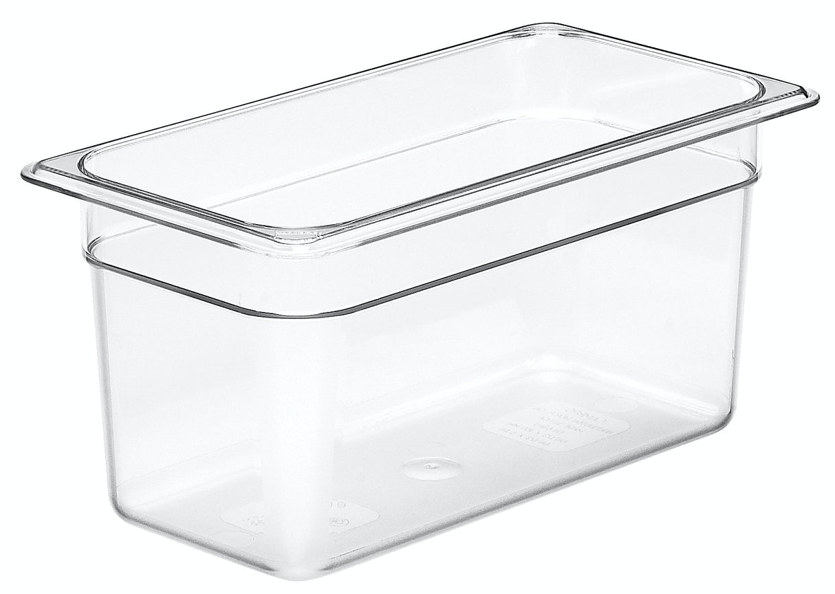 Cambro 24CW135 Cambro Food Pan 1/2 Size 4" Deep Clear